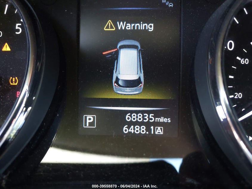 2016 Nissan Rogue Sv VIN: KNMAT2MT3GP645349 Lot: 39558870