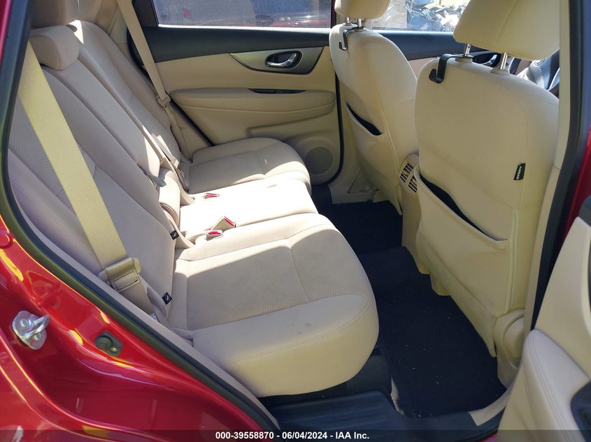 2016 Nissan Rogue Sv VIN: KNMAT2MT3GP645349 Lot: 39558870