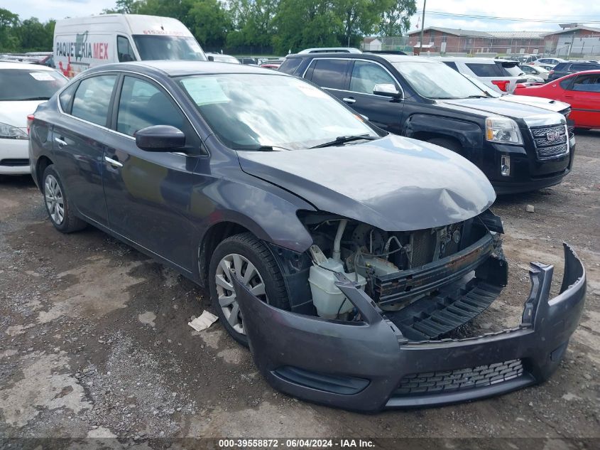 2014 Nissan Sentra Sv VIN: 3N1AB7AP5EL658641 Lot: 39558872