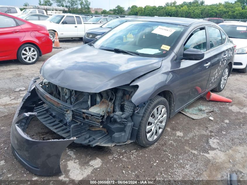 2014 Nissan Sentra Sv VIN: 3N1AB7AP5EL658641 Lot: 39558872