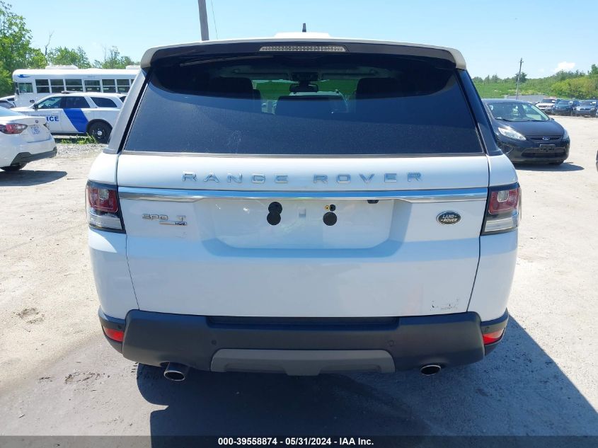 2015 Land Rover Range Rover Sport 3.0L V6 Supercharged Hse VIN: SALWR2VF9FA624822 Lot: 39558874