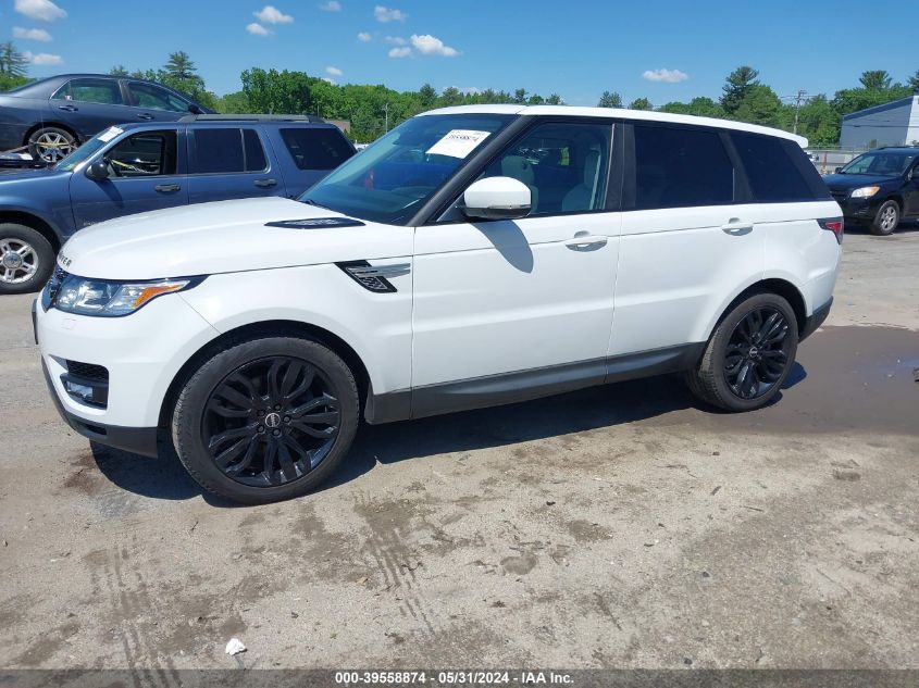 2015 Land Rover Range Rover Sport 3.0L V6 Supercharged Hse VIN: SALWR2VF9FA624822 Lot: 39558874