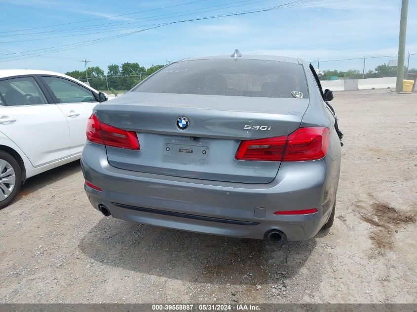 2018 BMW 530I VIN: WBAJA5C51JG898622 Lot: 39558887