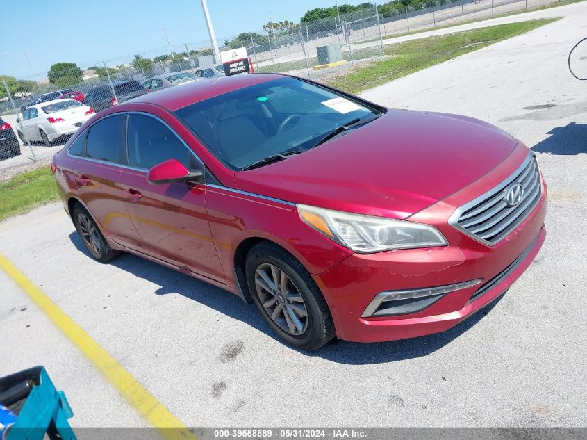 2015 Hyundai Sonata Se VIN: 5NPE24AF0FH149868 Lot: 39558889