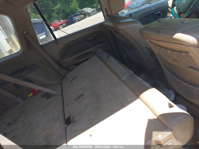 2006 Honda Pilot Ex-L VIN: 5FNYF18506B019665 Lot: 39558898