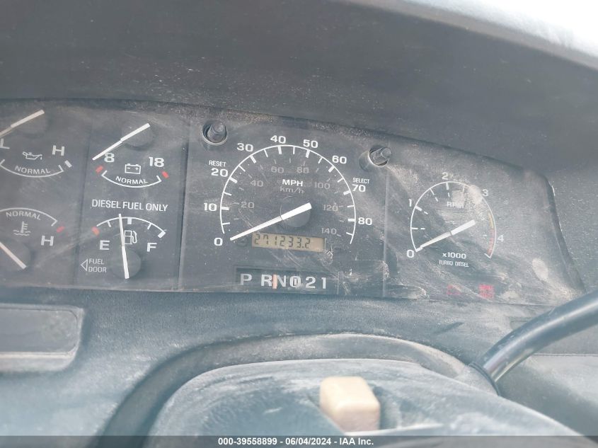 1997 Ford F-250 Xl VIN: 1FTHX26FXVEC44738 Lot: 39558899