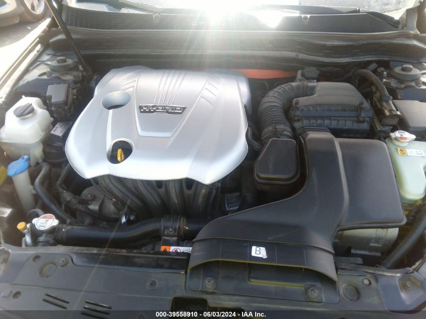 2012 Kia Optima Hybrid Ex VIN: KNAGM4AD1C5009712 Lot: 39558910