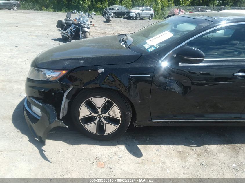 2012 Kia Optima Hybrid Ex VIN: KNAGM4AD1C5009712 Lot: 39558910