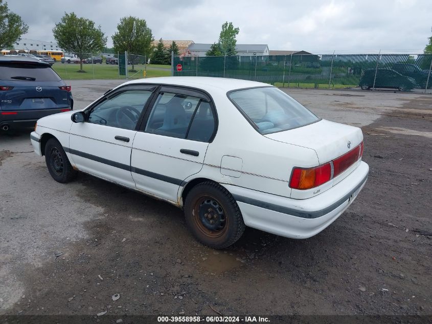 1991 Toyota Tercel Le VIN: JT2EL44A7M0069080 Lot: 39558958