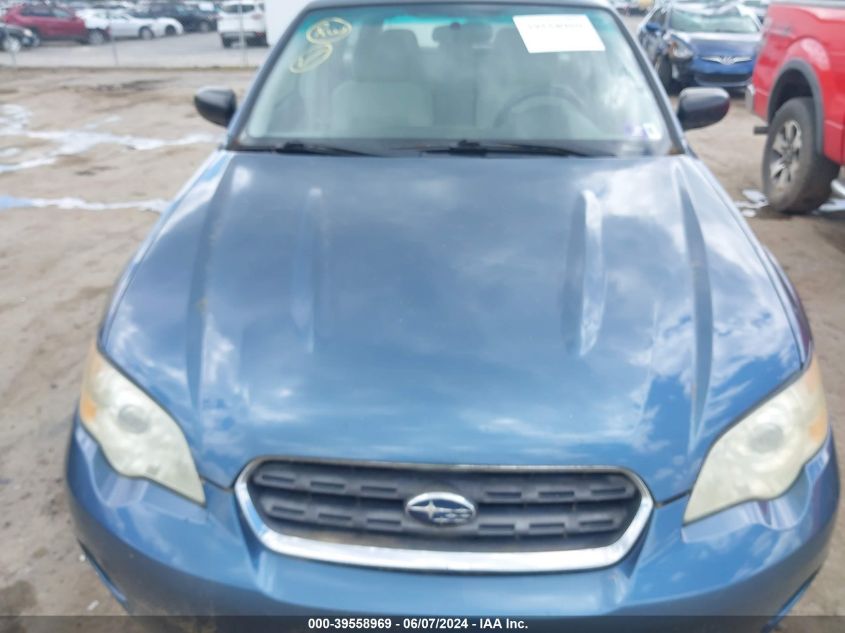 2006 Subaru Outback 2.5I VIN: 4S4BP61C967360122 Lot: 39558969