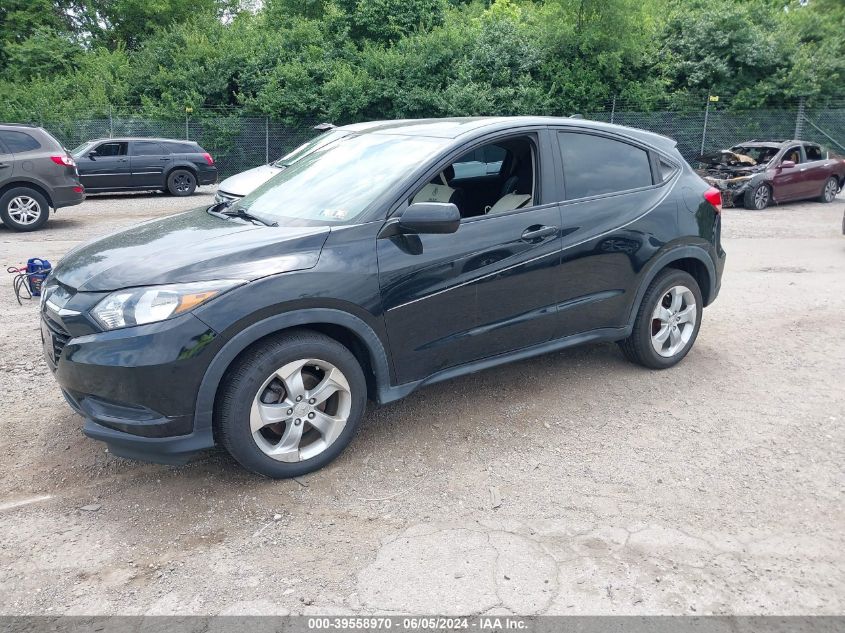 2018 Honda Hr-V Lx VIN: 3CZRU6H30JG705577 Lot: 39558970