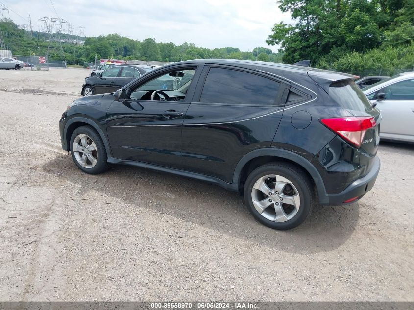 2018 Honda Hr-V Lx VIN: 3CZRU6H30JG705577 Lot: 39558970