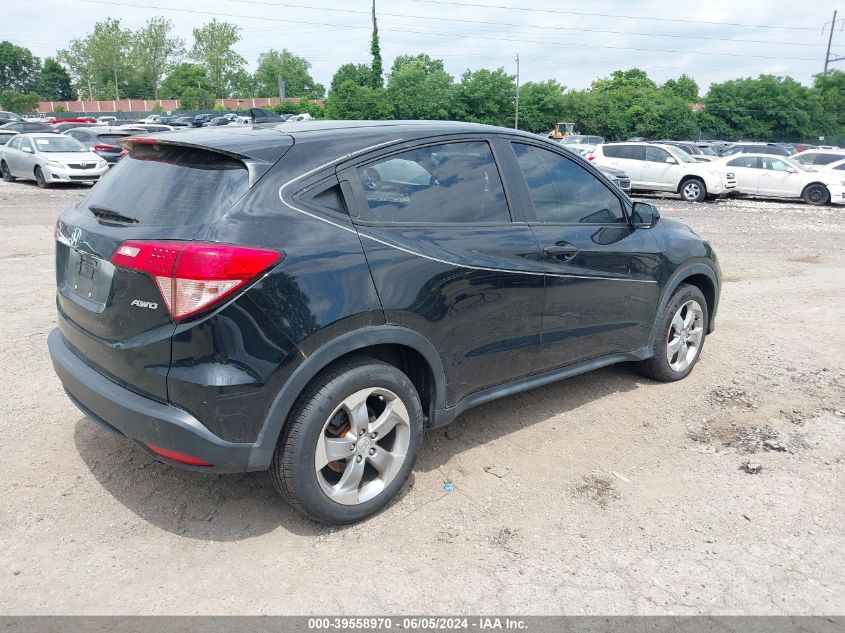 2018 Honda Hr-V Lx VIN: 3CZRU6H30JG705577 Lot: 39558970