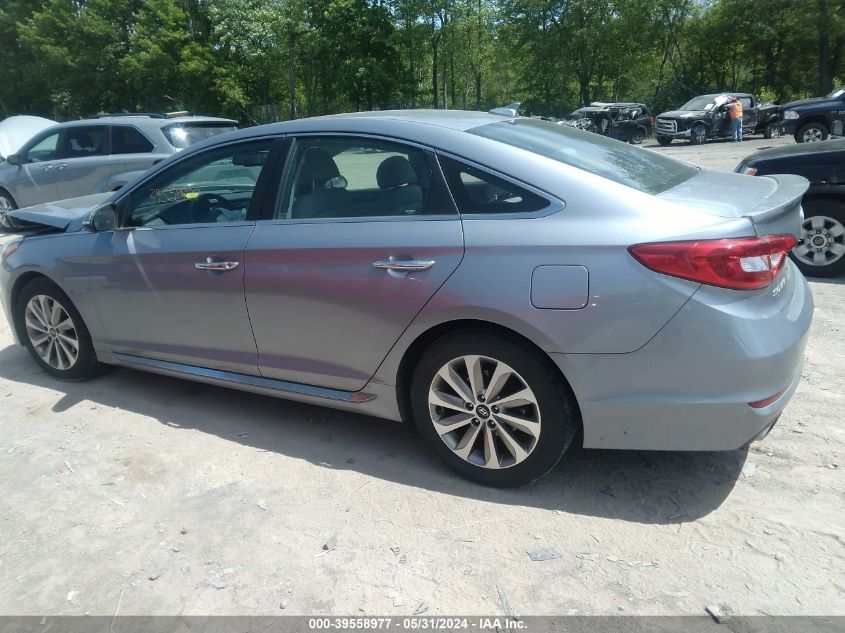 2017 Hyundai Sonata Sport VIN: 5NPE34AF6HH575144 Lot: 39558977