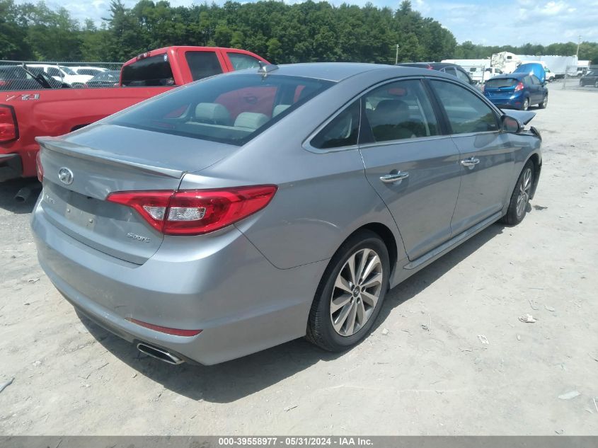 2017 Hyundai Sonata Sport VIN: 5NPE34AF6HH575144 Lot: 39558977