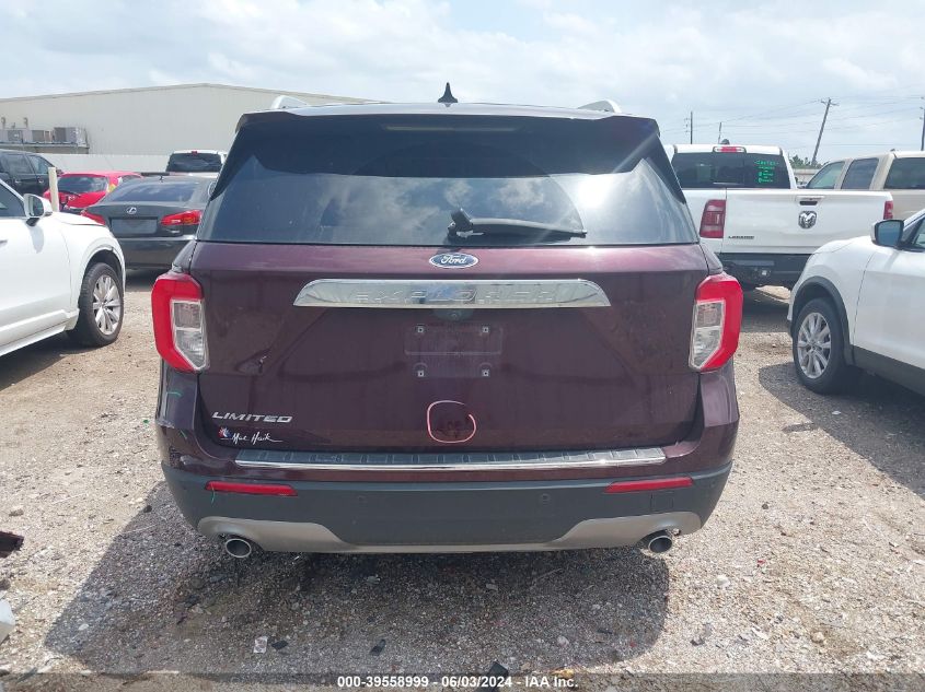 2022 Ford Explorer Limited VIN: 1FMSK7FH7NGB23099 Lot: 39558999