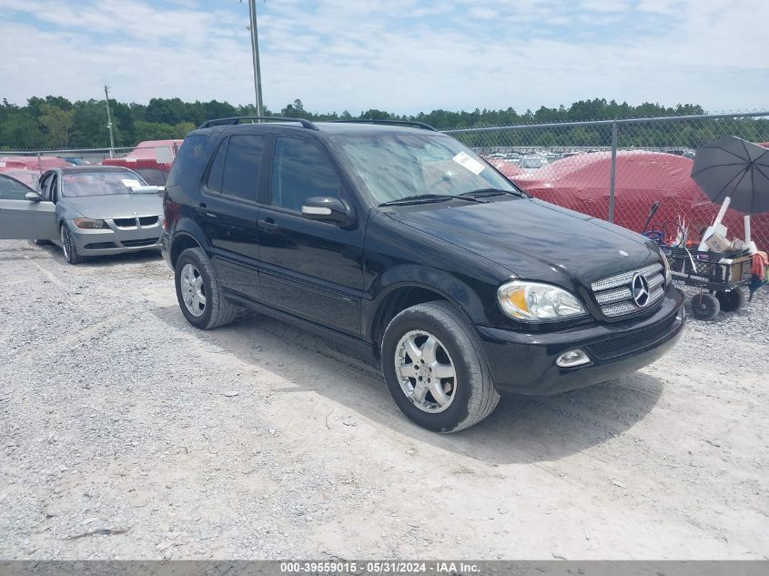 2003 Mercedes-Benz Ml 350 VIN: 4JGAB57E43A406239 Lot: 39559015