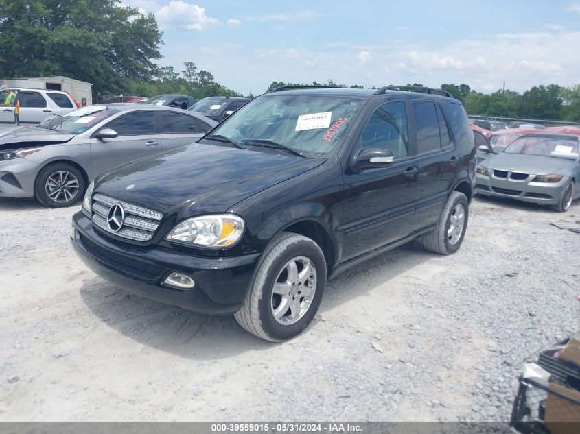 2003 Mercedes-Benz Ml 350 VIN: 4JGAB57E43A406239 Lot: 39559015