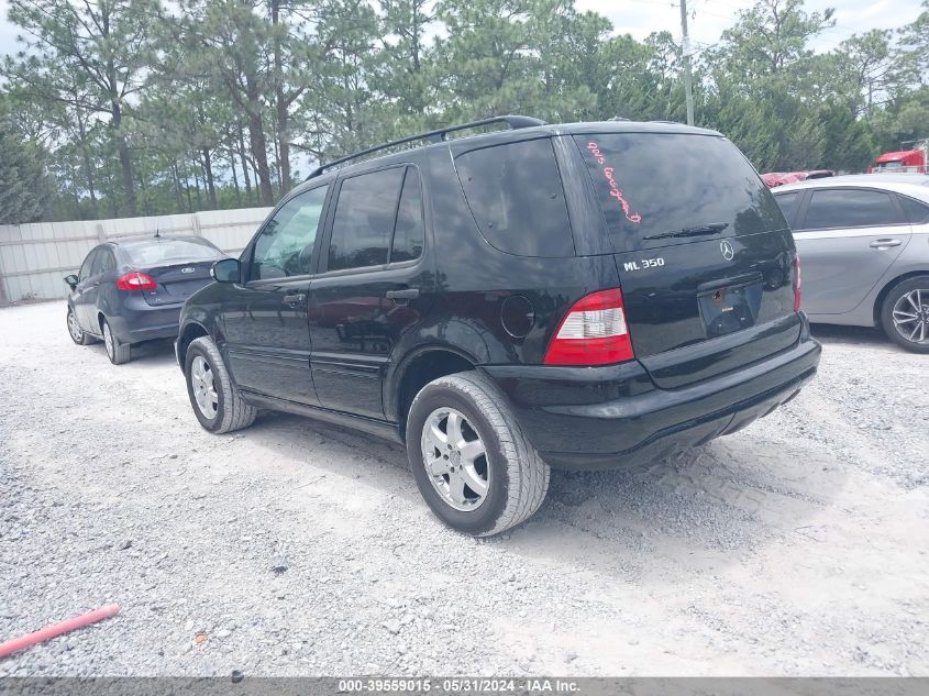 2003 Mercedes-Benz Ml 350 VIN: 4JGAB57E43A406239 Lot: 39559015