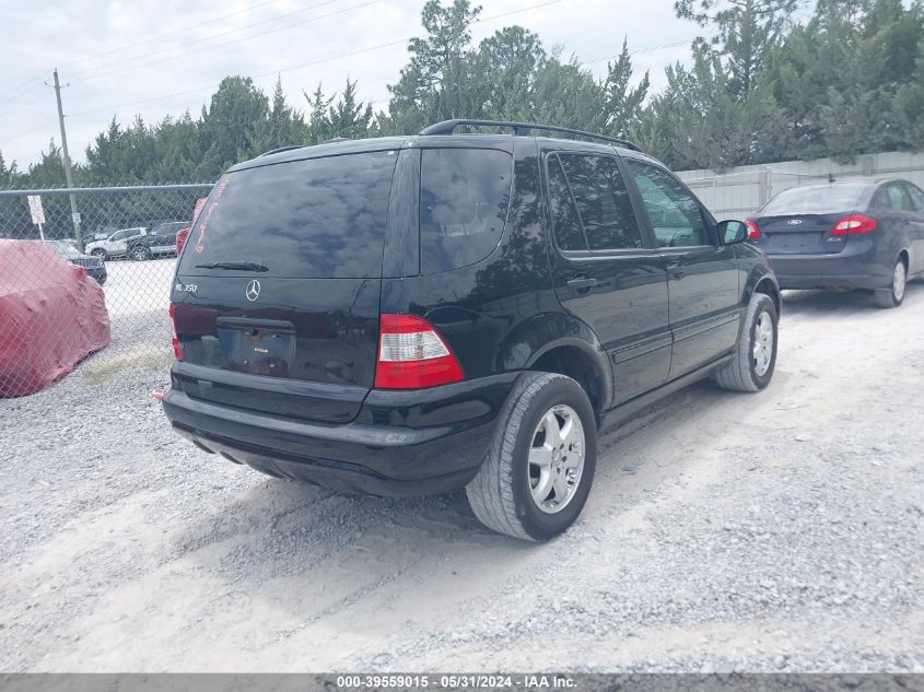 2003 Mercedes-Benz Ml 350 VIN: 4JGAB57E43A406239 Lot: 39559015