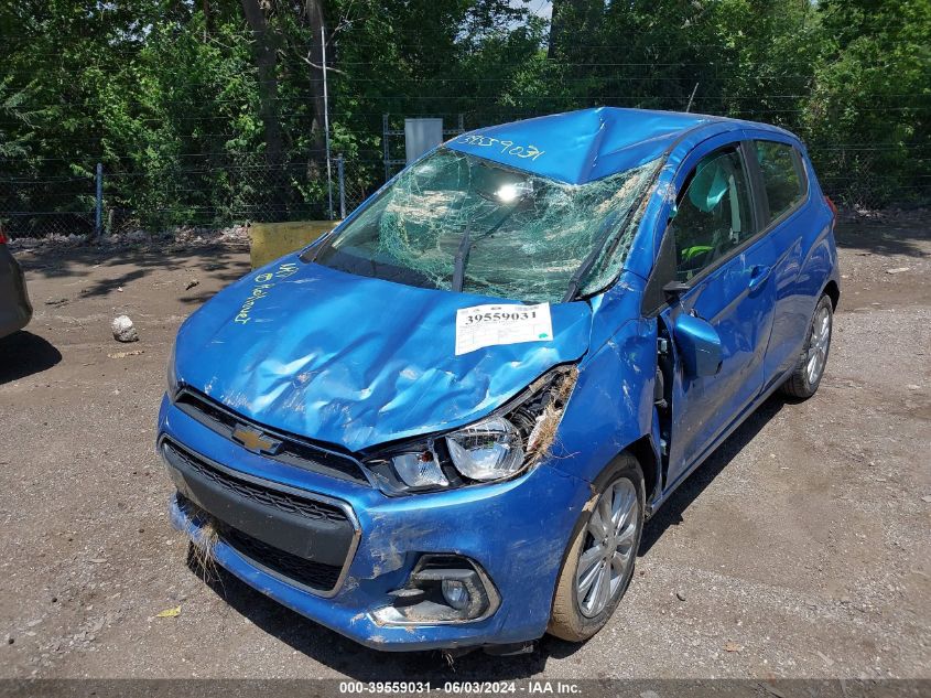 2018 Chevrolet Spark 1Lt Cvt VIN: KL8CD6SA0JC457782 Lot: 39559031