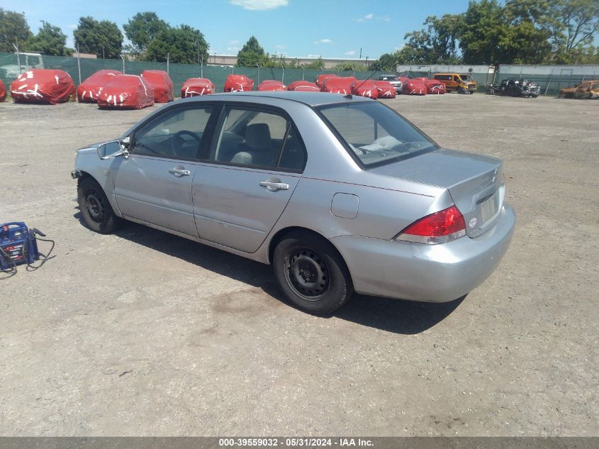 2005 Mitsubishi Lancer Es VIN: JA3AJ26E05U002538 Lot: 39559032