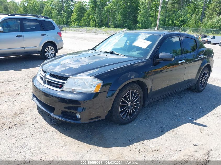 2013 Dodge Avenger Sxt VIN: 1C3CDZCB6DN711699 Lot: 39559037