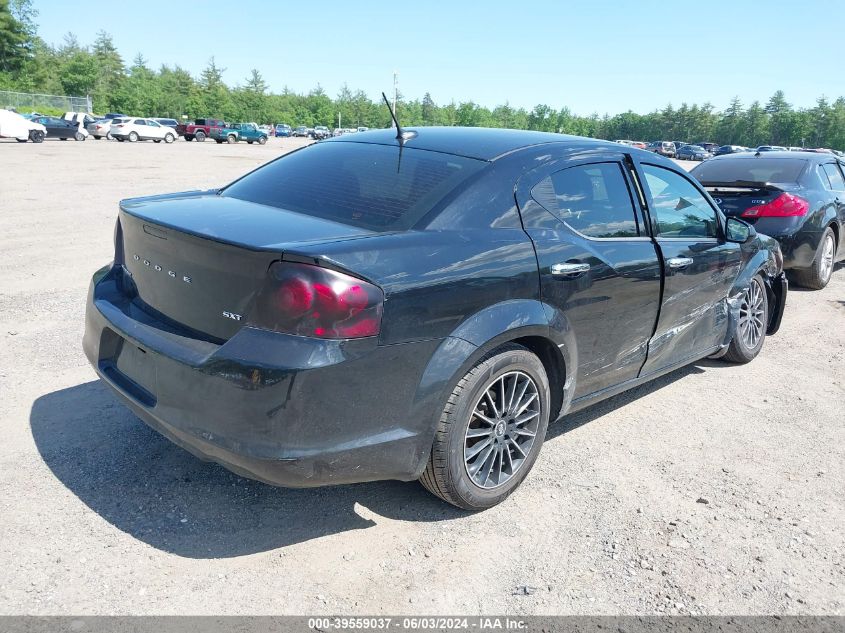 2013 Dodge Avenger Sxt VIN: 1C3CDZCB6DN711699 Lot: 39559037