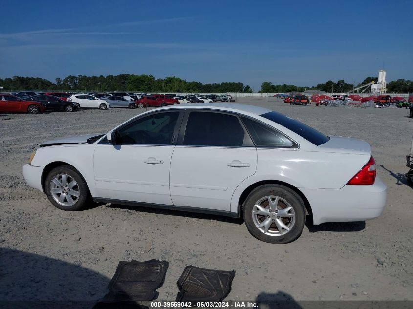 2005 Mercury Montego Luxury VIN: 1MEFM40125G607027 Lot: 39559042