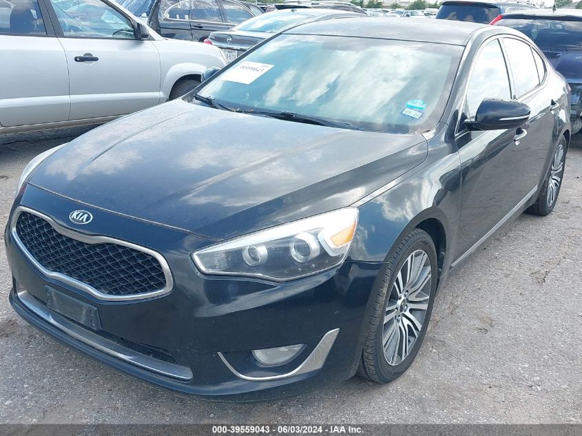 2014 Kia Cadenza Premium VIN: KNALN4D72E5145514 Lot: 39559043