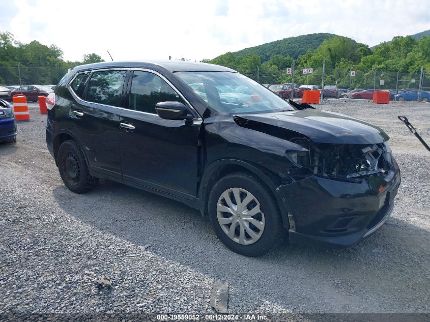 2015 Nissan Rogue S VIN: KNMAT2MV6FP564782 Lot: 39559052