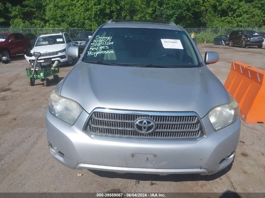 2010 Toyota Highlander Hybrid Limited V6 VIN: JTEJW3EH0A2043113 Lot: 39559067