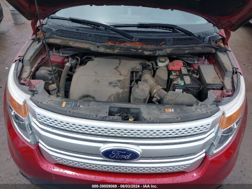 2013 Ford Explorer Xlt VIN: 1FM5K7D80DGC94291 Lot: 39559069