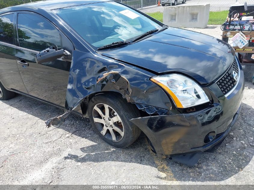 2008 Nissan Sentra 2.0/2.0S/2.0Sl VIN: 3N1AB61E18L735714 Lot: 39559071