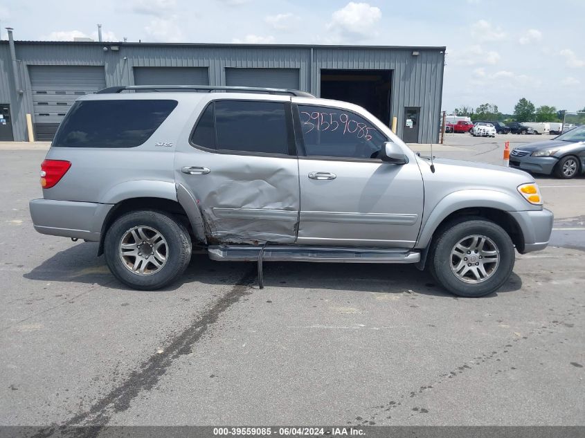 2003 Toyota Sequoia Sr5 V8 VIN: 5TDBT44A83S197687 Lot: 39559085