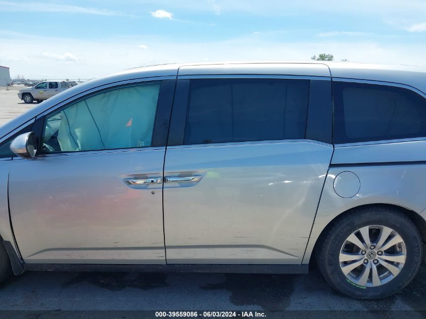 2014 Honda Odyssey Ex-L VIN: 5FNRL5H6XEB089444 Lot: 39559086