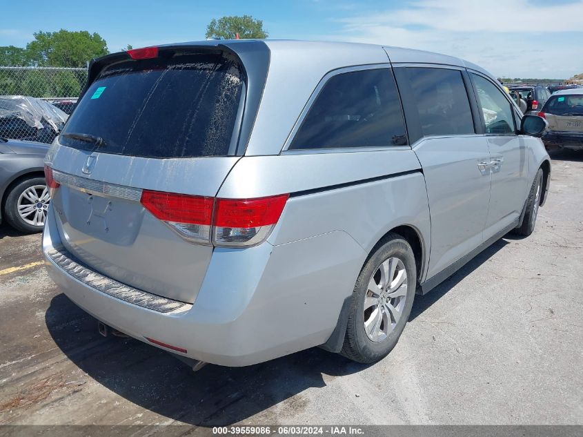 2014 Honda Odyssey Ex-L VIN: 5FNRL5H6XEB089444 Lot: 39559086