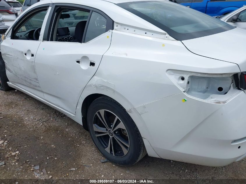 2022 Nissan Sentra Sv VIN: 3N1AB8CVXNY254366 Lot: 39559107