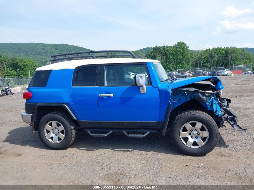 2007 Toyota Fj Cruiser VIN: JTEBU11F570027562 Lot: 39559110