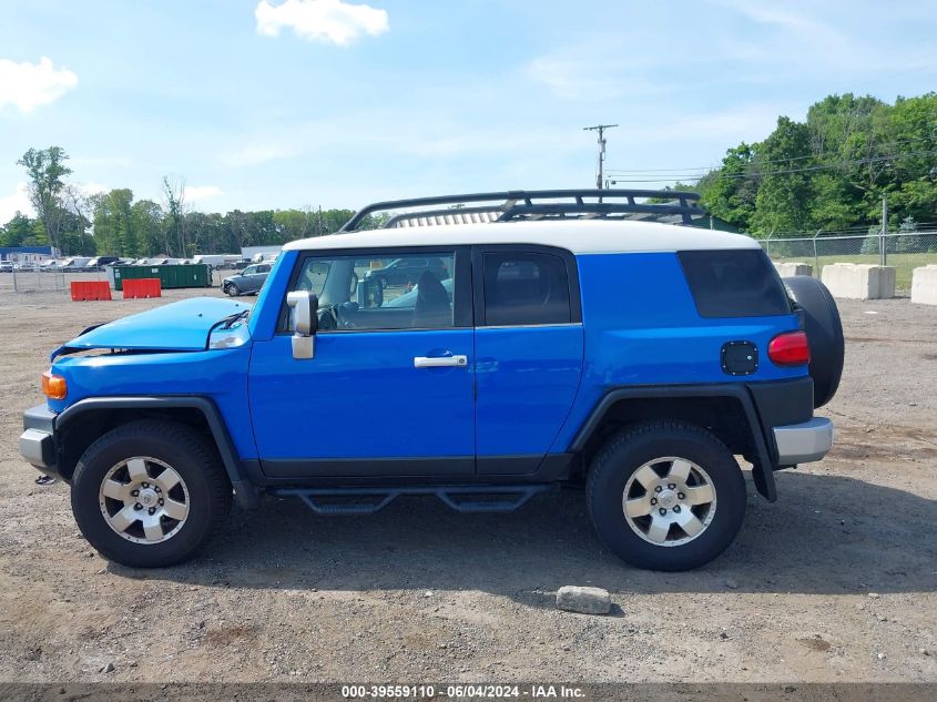 2007 Toyota Fj Cruiser VIN: JTEBU11F570027562 Lot: 39559110