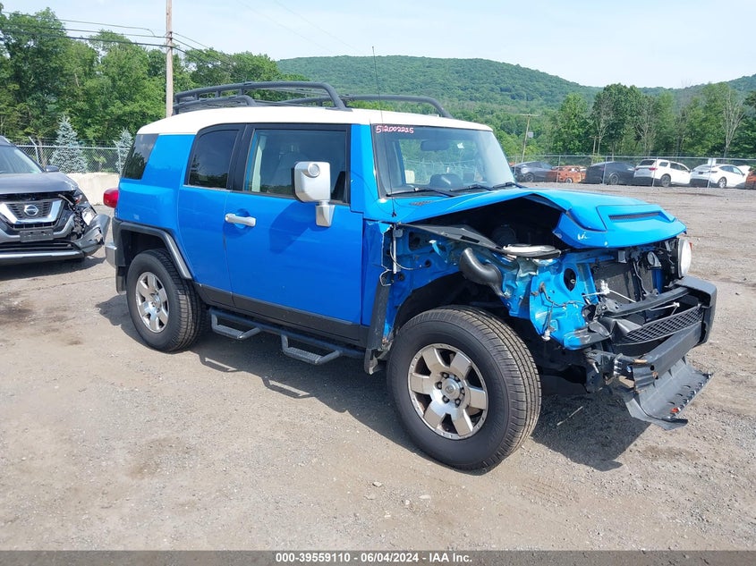 2007 Toyota Fj Cruiser VIN: JTEBU11F570027562 Lot: 39559110