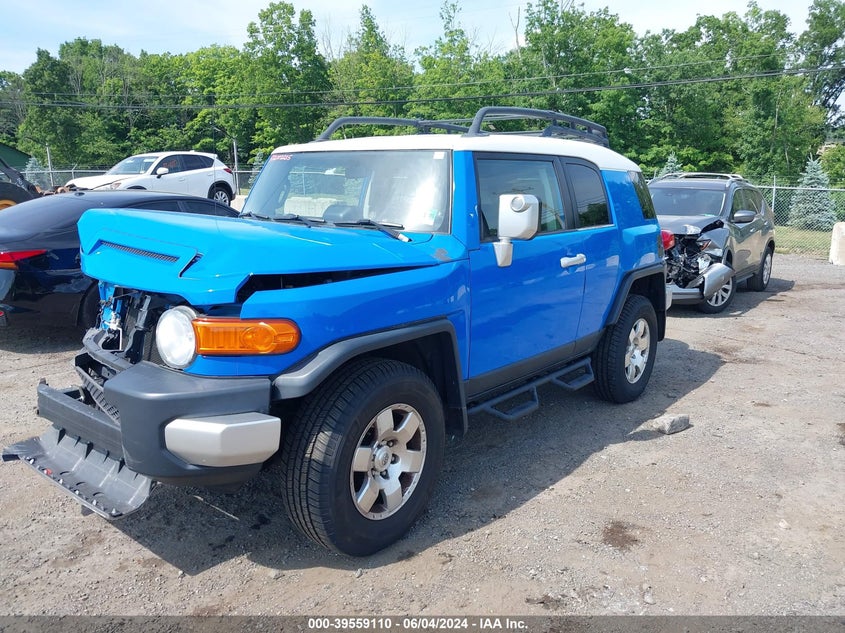 2007 Toyota Fj Cruiser VIN: JTEBU11F570027562 Lot: 39559110