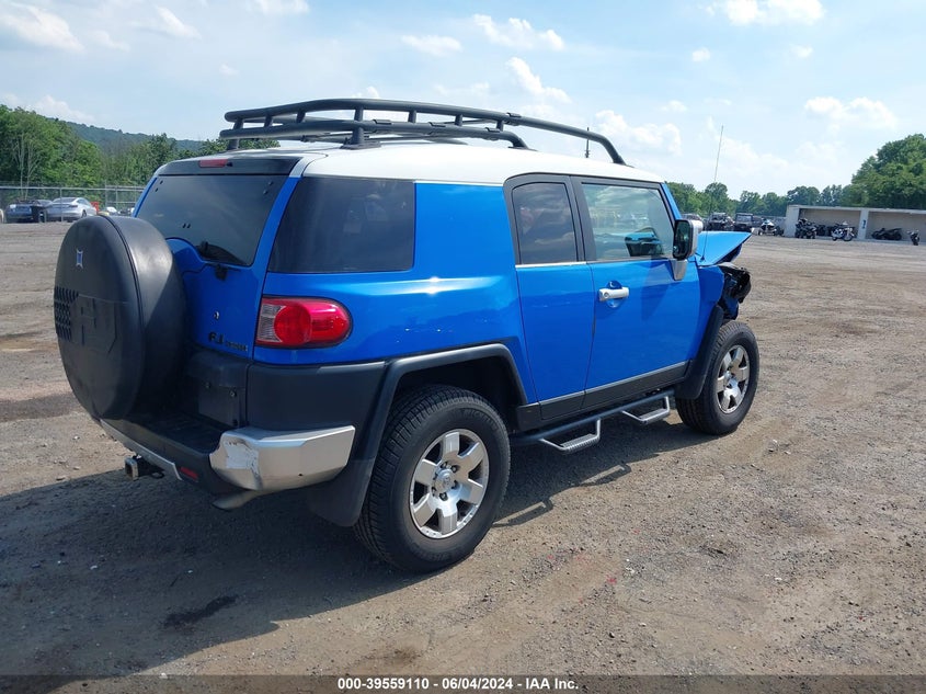 2007 Toyota Fj Cruiser VIN: JTEBU11F570027562 Lot: 39559110