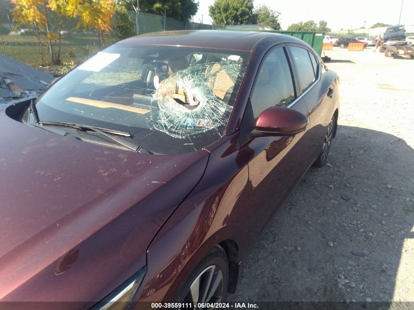 2020 Nissan Sentra Sv Xtronic Cvt VIN: 3N1AB8CV1LY297815 Lot: 39559111