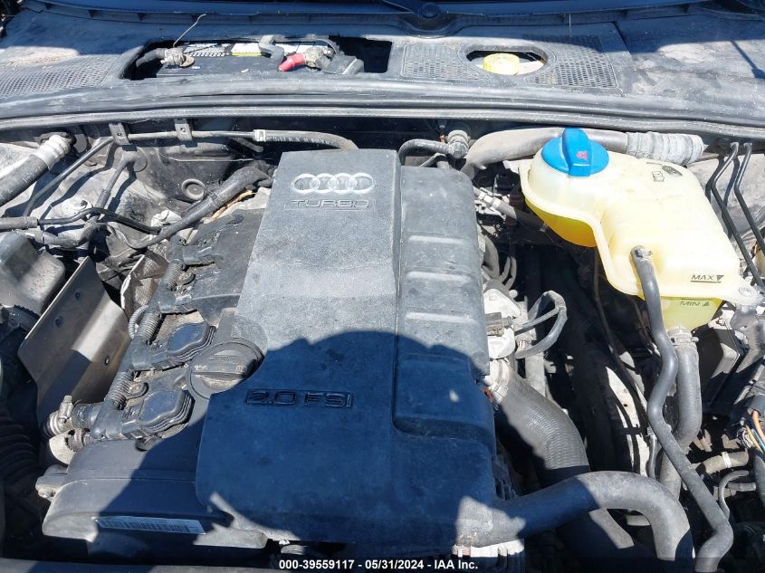 2009 Audi A4 2.0T Special Edition VIN: WAUDF48H99K011692 Lot: 39559117