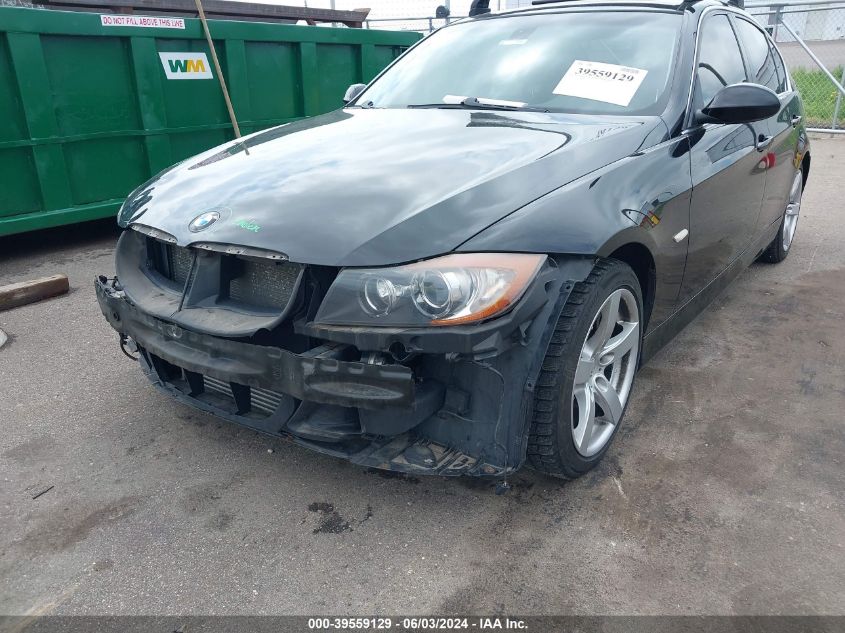 2008 BMW 335I VIN: WBAVB77568NJ97066 Lot: 39559129