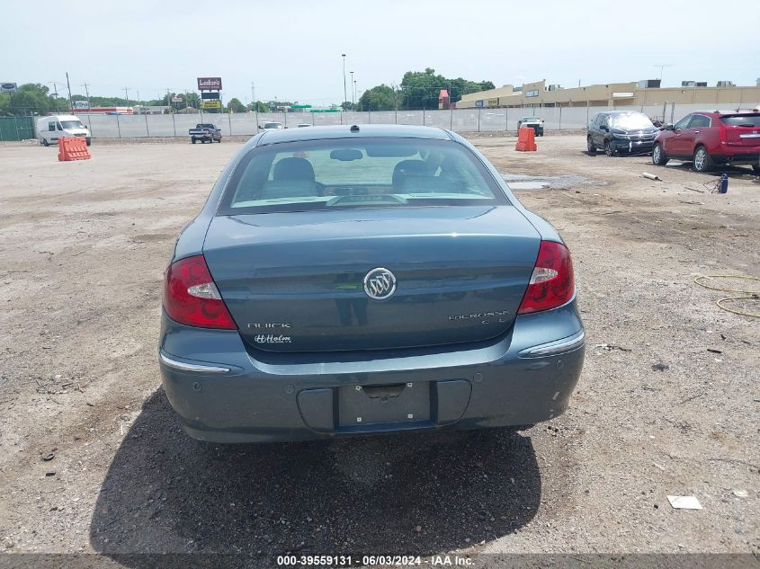 2006 Buick Lacrosse Cxl VIN: 2G4WD582261310127 Lot: 39559131