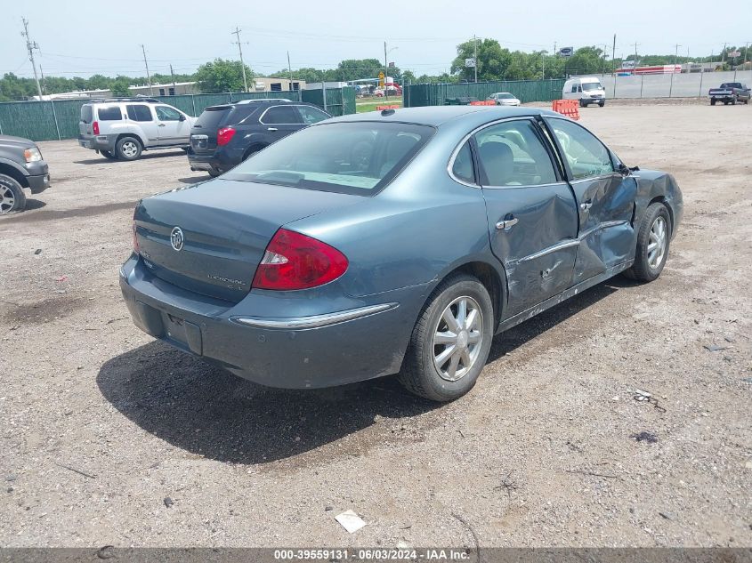 2006 Buick Lacrosse Cxl VIN: 2G4WD582261310127 Lot: 39559131