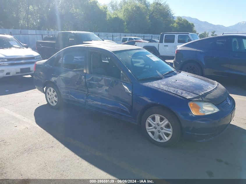 2003 Honda Civic Ex VIN: 2HGES26713H528969 Lot: 39559139