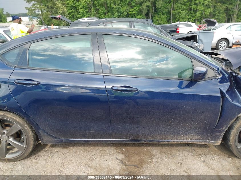 2013 Dodge Dart Rallye VIN: 1C3CDFBA7DD284157 Lot: 39559145